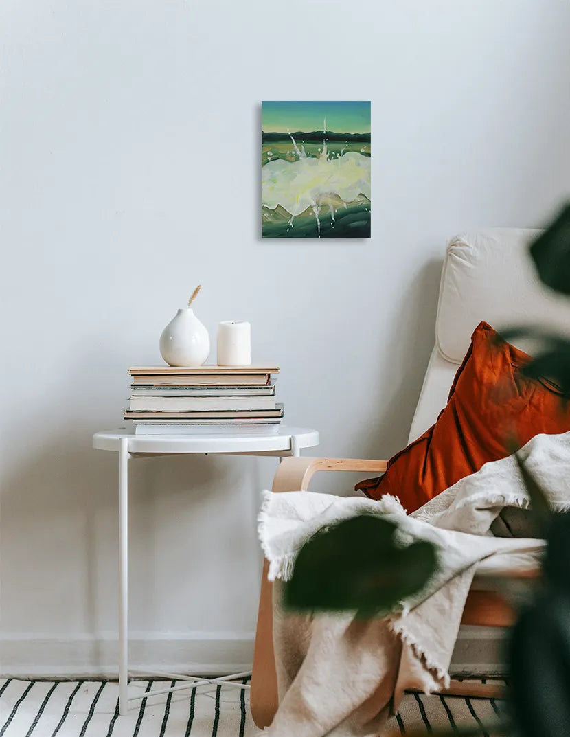 ひかりの束：あふれる